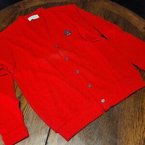 Mr rogers Vintage cardigan IZOD sweater super nice free shipping